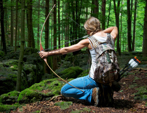 wallpaper-archery-girl-outdoor