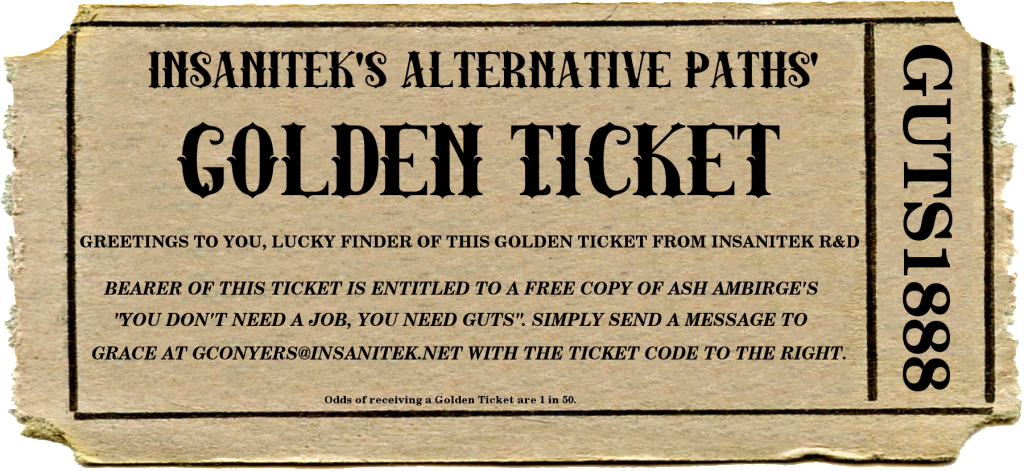 Golden Ticket Template