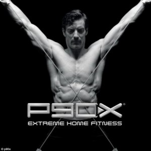 P90X cover featuring a ripped, younger Horton.