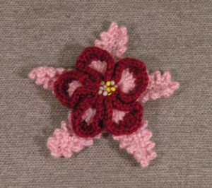 An example brooch of what could be made and paired up with things.