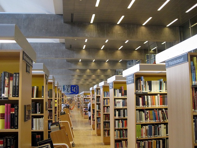 Let's hope your branch library is this well stocked! Otherwise, buddy up with the librarian.